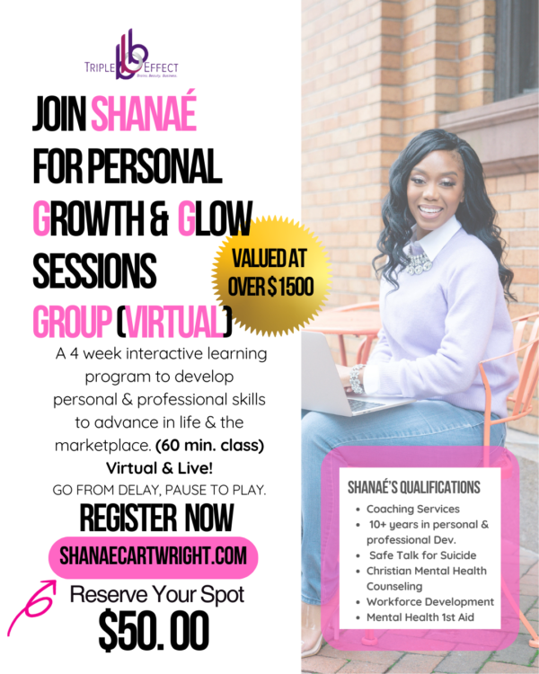 Glow and Grow Virtual Sessions